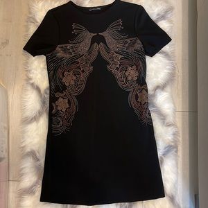 Zara Black Shift Dress- Size M